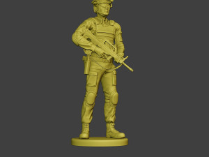 china actual special forces pap 0018 3D Print Model