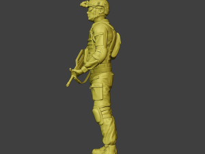 china actual special forces pap 0018 3D Print Model