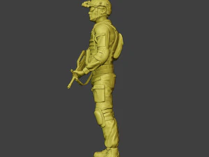 china actual special forces pap 0018 3D Print Model