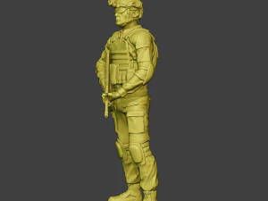 china actual special forces pap 0018 3D Print Model
