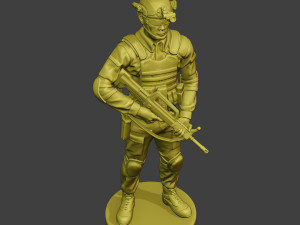 china actual special forces pap 0018 3D Print Model