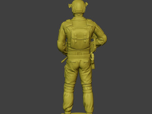 china actual special forces pap 0018 3D Print Model
