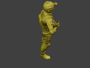 china actual special forces pap 0018 3D Print Model