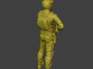 china actual special forces pap 0018 3D Print Model