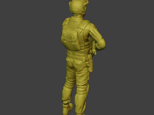 china actual special forces pap 0018 3D Print Model