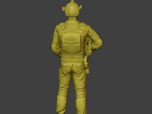 china actual special forces pap 0018 3D Print Model