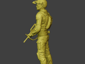 china actual special forces pap 0018 3D Print Model