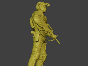 china actual special forces pap 0018 3D Print Model