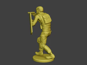china actual special forces pap 0019 3D Print Model