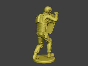china actual special forces pap 0019 3D Print Model