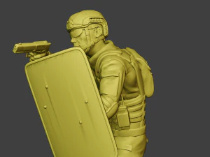 china actual special forces pap 0019 3D Print Model