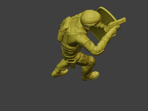china actual special forces pap 0019 3D Print Model