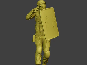 china actual special forces pap 0019 3D Print Model