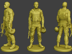 china actual special forces pap 0020 3D Print Model