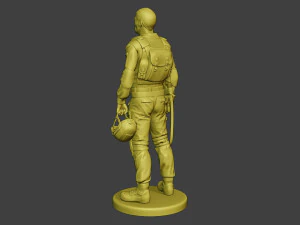 china actual special forces pap 0020 3D Print Model