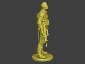 china actual special forces pap 0020 3D Print Model