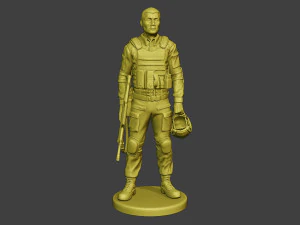 china actual special forces pap 0020 3D Print Model