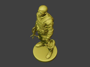 china actual special forces pap 0020 3D Print Model