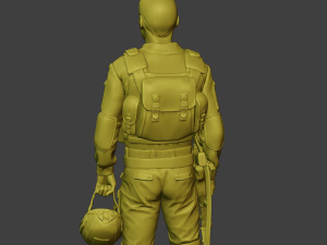 china actual special forces pap 0020 3D 打印模型