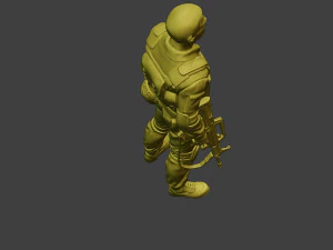 china actual special forces pap 0020 3D Print Model