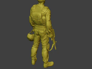 china actual special forces pap 0020 3D Print Model