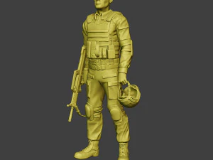 china actual special forces pap 0020 3D Print Model
