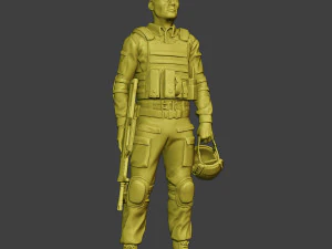 china actual special forces pap 0020 3D Print Model