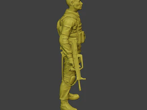 china actual special forces pap 0020 3D Print Model