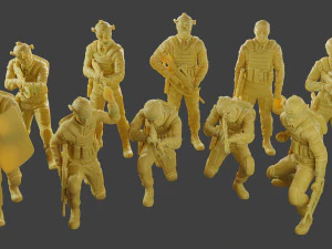 china actual special forces pap pack2 3D Print Model