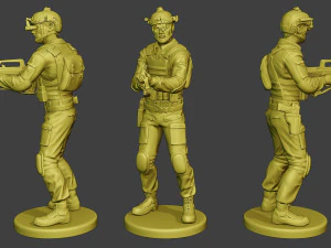 china actual special forces pap pack2 3D Print Model