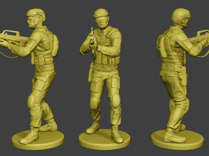 china actual special forces pap pack2 3D Print Model