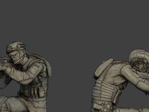 china actual special forces pap pack2 3D Print Model