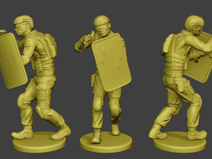china actual special forces pap pack2 3Dプリントモデル