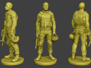 china actual special forces pap pack2 3D Print Model