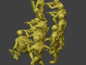 china actual special forces pap pack2 3D Print Model