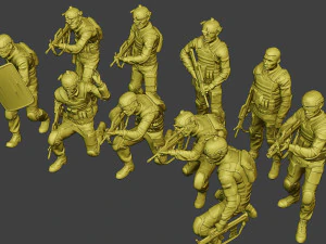 china actual special forces pap pack2 3D Print Model