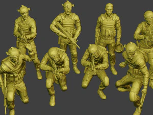 china actual special forces pap pack2 3D Print Model