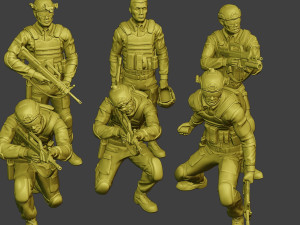china actual special forces pap pack2 3Dプリントモデル