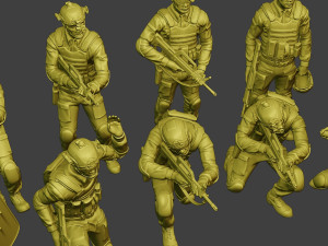 china actual special forces pap pack2 3Dプリントモデル