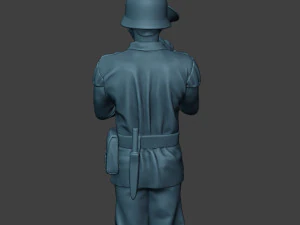 German musician soldier ww2 Stand Baritone horn G8 3D Print Model