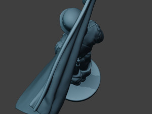 German musician soldier ww2 Stand flag G8 Model Cetak 3D