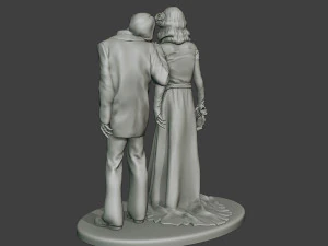 Married casual zombies CZ2 3D Print Model