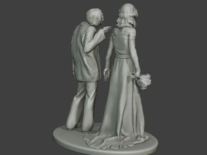 Married casual zombies CZ2 3D Print Model
