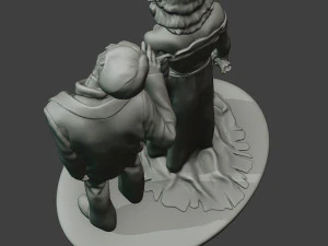 Married casual zombies CZ2 3D Print Model