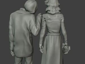 Married casual zombies CZ2 3D Print Model