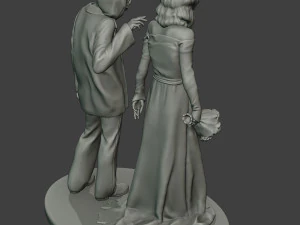 Married casual zombies CZ2 3D Print Model