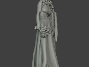 Married casual zombies CZ2 3D Print Model