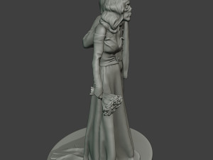 Married casual zombies CZ2 3D-Druckmodell