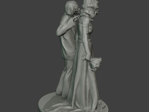 Married casual zombies CZ2 3D-Druckmodell