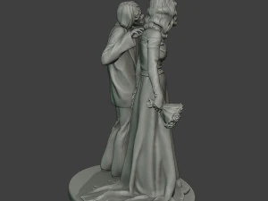 Married casual zombies CZ2 3D Print Model